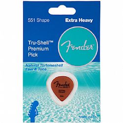 FENDER 551 TRU-SHELL CASEIN EXTRA HEAVY PICK