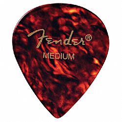 FENDER 551 CELLULOID MEDIUM PICKS (12)