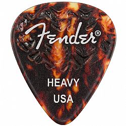 FENDER 351 WAVELENGTH CELLULOID PICKS HEAVY (6)