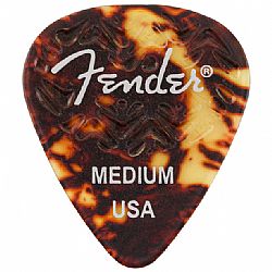 FENDER 351 WAVELENGTH CELLULOID PICKS MEDIUM (6)