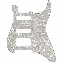 FENDER STRAT PICKGUARD HSS WHITE PEARL