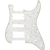 FENDER STRAT PICKGUARD HSH WHITE PEARL