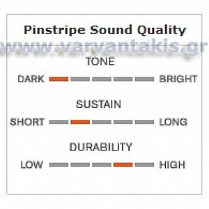 REMO 16'' EBONY PINSTRIPE