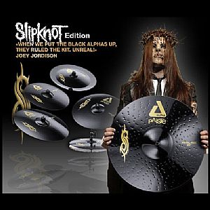 PAISTE ALPHA BLACK SLIPKNOT EDITION CYMBAL SET