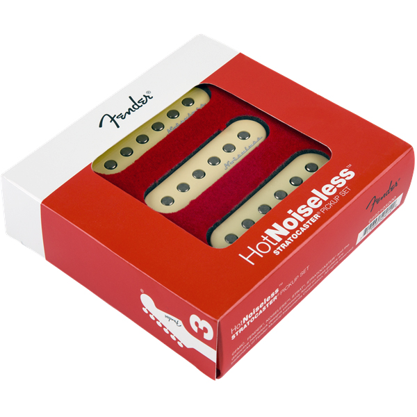 FENDER HOT NOISELESS STRAT PICKUPS SET