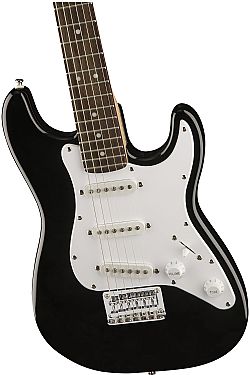 Fender SQUIER MINI STRAT V2 BLACK ΗΛΕΚΤΡΙΚΗ ΚΙΘΑΡΑ 3/4