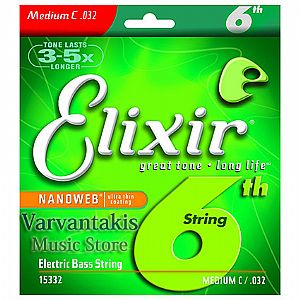 ELIXIR 032 NANOWEB ELECTRIC BASS STRING 