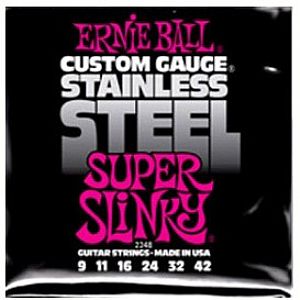 ERNIE BALL 2248 STAINLESS STEEL ΧΟΡΔΕΣ ΗΛΕΚΤΡΙΚΗΣ ΚΙΘΑΡΑΣ 9-42