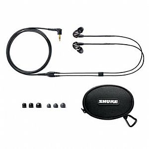 SHURE SE215 K ΜΑΥΡA ΑΚΟΥΣΤΙΚΑ MONITOR