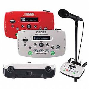 BOSS VE-5 VOCAL PERFORMER RED