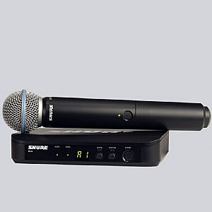 SHURE BLX24/BETA58 ΣΕΤ ΑΣΥΡΜΑΤΟ ΜΙΚΡΟΦΩΝΟ