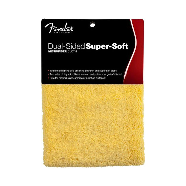 FENDER DUAL-SIDED SUPER-SOFT MICROFIBER CLOTH