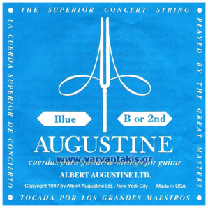 AUGUSTINE BLUE N.2 B CLASSICAL GUITAR STRING