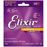 ELIXIR 16152 NANOWEB ΧΟΡΔΕΣ 12ΧΟΡΔΗΣ ΚΙΘΑΡΑΣ 10-47