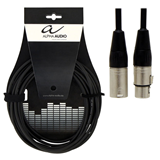 ΚΑΛΩΔΙΟ ΜΙΚΡΟΦΩΝΟΥ ALPHA AUDIO XLR (F) - XLR (M) 1.5m