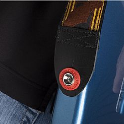 FENDER STRAP BLOCKS 4-PACK BLK/RED