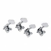 FENDER STANDARD/HIGHWAY ONE SERIES BASS TUNING MACHINES 4L CHROME