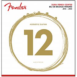 FENDER 880L BRONZE DURA TONE ACOUSTIC GUITAR STRINGS 12-52