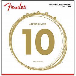 FENDER 70XL ACOUSTIC GUITAR STRINGS 10-48
