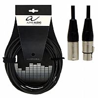 ΚΑΛΩΔΙΟ ΜΙΚΡΟΦΩΝΟΥ ALPHA AUDIO XLR (F) - XLR (M) 6m