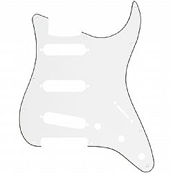FENDER STRAT PICKGUARD SSS PARCHMENT