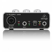 BEHRINGER U-PHORIA UM2 USB AUDIO INTERFACE