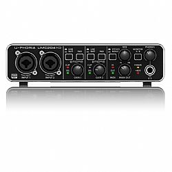 BEHRINGER U-PHORIA UMC204HD USB AUDIO INTERFACE
