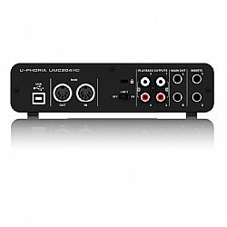 BEHRINGER U-PHORIA UMC204HD USB AUDIO INTERFACE