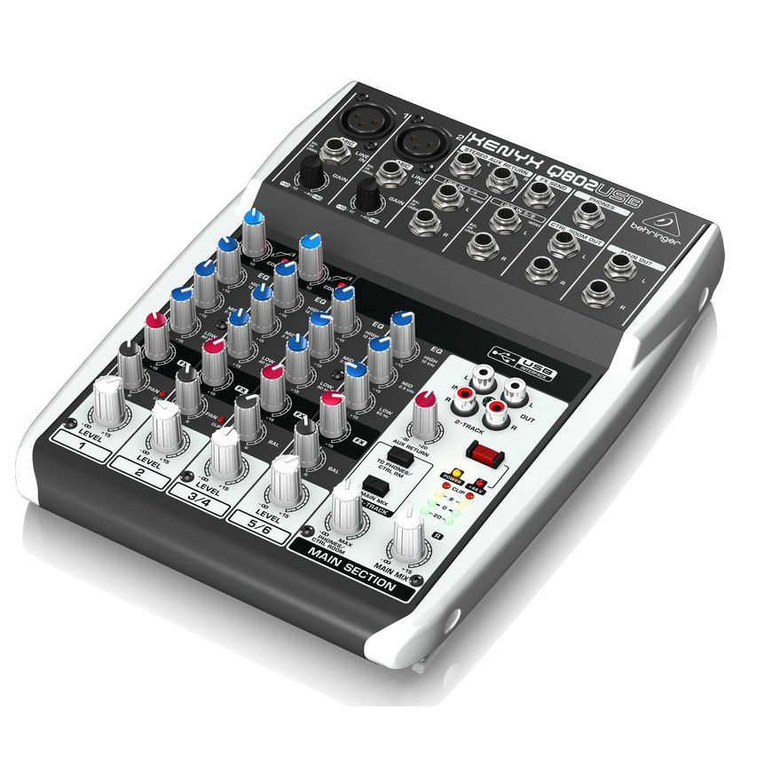 BEHRINGER XENYX Q802USB ANALOG MIXER