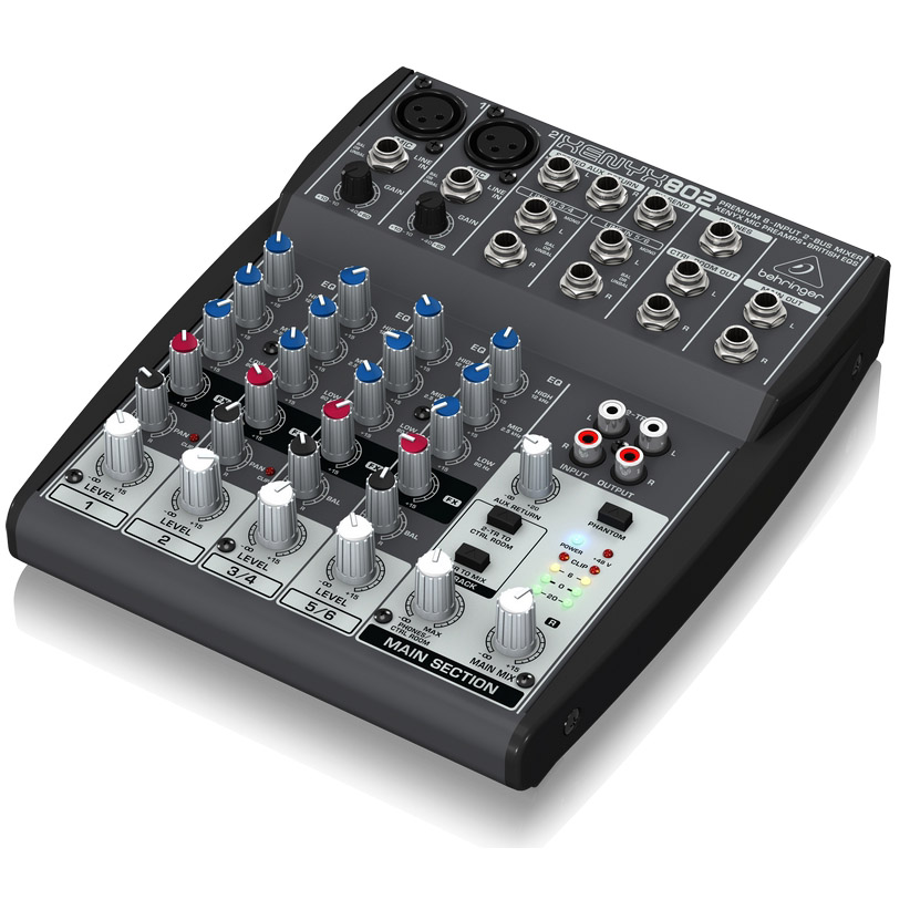 BEHRINGER XENYX 802 ΑΝΑΛΟΓΙΚΗ ΚΟΝΣΟΛΑ
