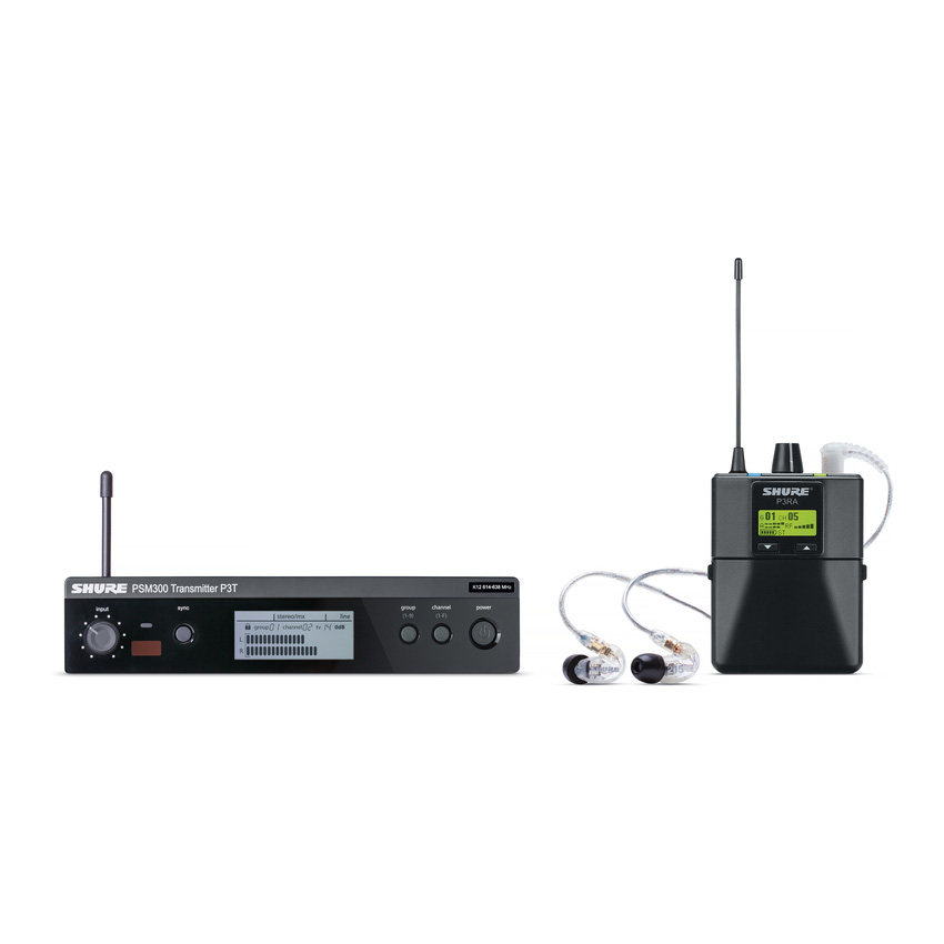 SHURE PSM300 SE215 CL ΑΣΥΡΜΑΤΟ ΣΥΣΤΗΜΑ ΑΚΟΥΣΤΙΚΩΝ MONITOR