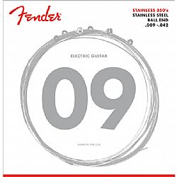 FENDER 350L STAINLESS STEEL ELECTRIC GUITAR STRINGS 9-42