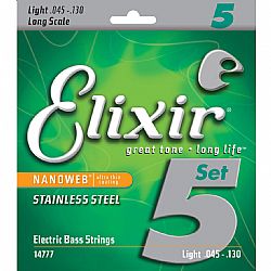 ELIXIR NANOWEB 5ΧΟΡΔΟΥ ΜΠΑΣΟΥ 45-130