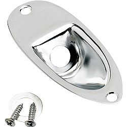 FENDER STRAT JACK FERRULE CHROME