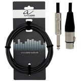 ΚΑΛΩΔΙΟ ΜΙΚΡΟΦΩΝΟΥ ALPHA AUDIO XLR (F) - ΚΑΡΦΙ (M) 3m