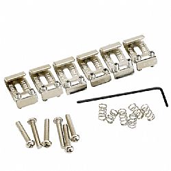 FENDER AMERICAN VINTAGE STRAT BRIDGE SADDLES (6)