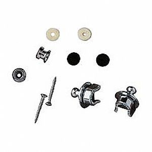 FENDER STRAP LOCKS CHROME