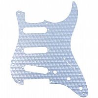 FENDER STRAT PICKGUARD SSS ENGINE TURNED