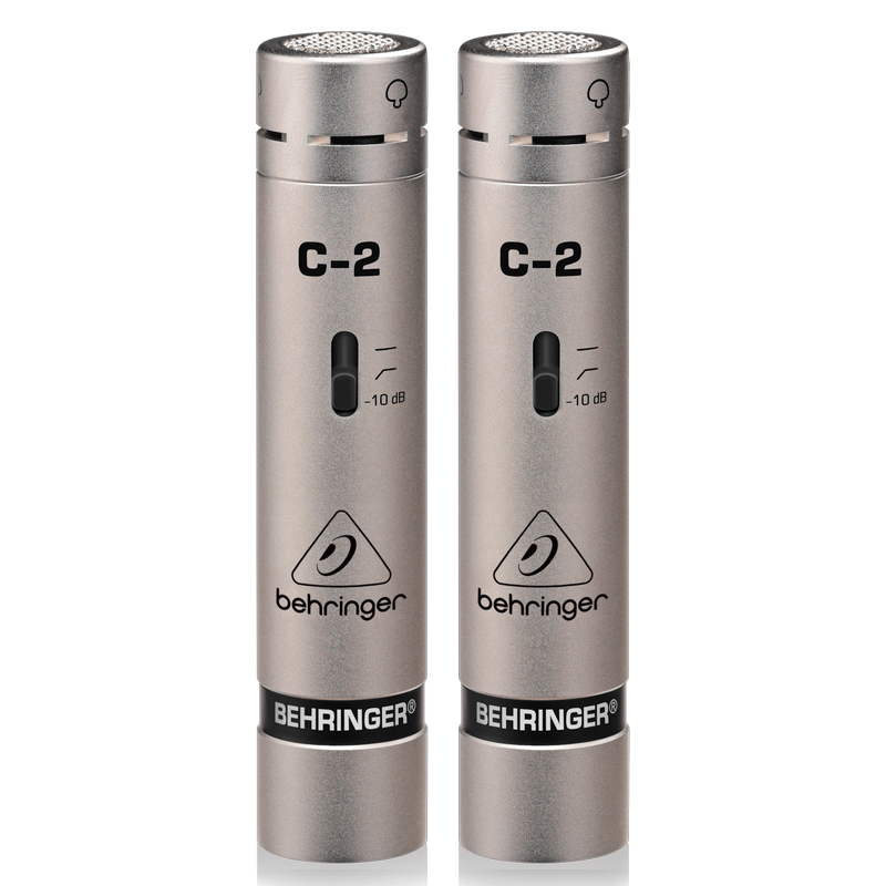BEHRINGER C-2 ΣΕΤ ΜΕ 2 ΠΥΚΝΩΤΙΚΑ ΜΙΚΡΟΦΩΝΑ