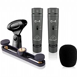 BEHRINGER C-4 ΣΕΤ ΜΕ 2 ΠΥΚΝΩΤΙΚΑ ΜΙΚΡΟΦΩΝΑ