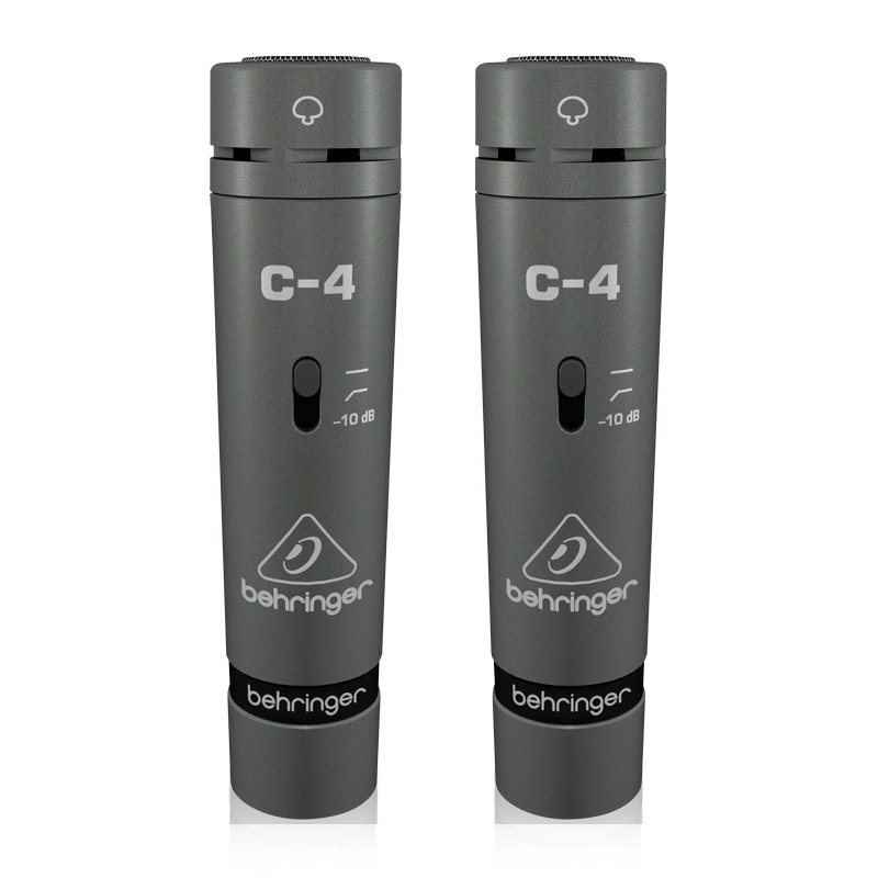 BEHRINGER C-4 ΣΕΤ ΜΕ 2 ΠΥΚΝΩΤΙΚΑ ΜΙΚΡΟΦΩΝΑ