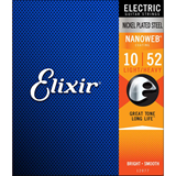 ELIXIR 12077 NANOWEB ΧΟΡΔΕΣ ΗΛΕΚΤΡΙΚΗΣ ΚΙΘΑΡΑΣ 10-52