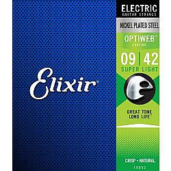 ELIXIR 19002 OPTIWEB ELECTRIC GUITAR STRINGS 9-42