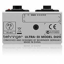 BEHRINGER DI20 ΕΝΕΡΓΟ 2-ΚΑΝΑΛΟ DI SPLITTER