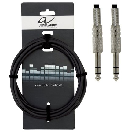 ALPHA AUDIO CABLE JACK STEREO - JACK STEREO 1.5m