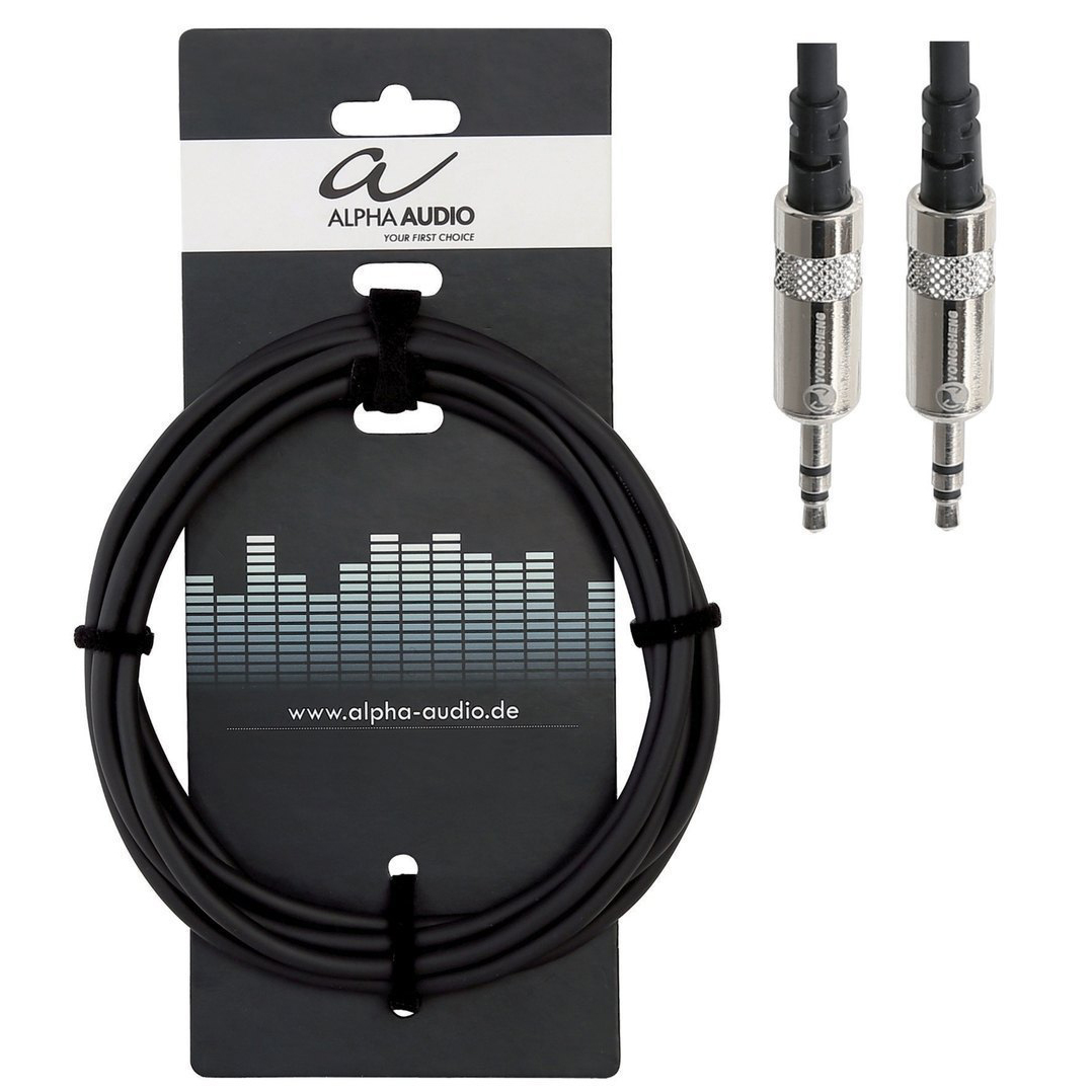 ALPHA AUDIO CABLE JACK MINI STE - JACK MINI STE 1.5m